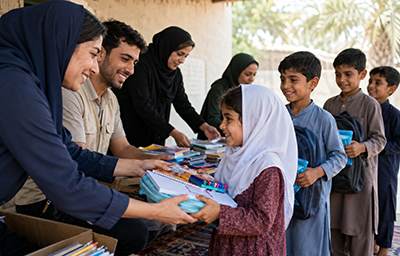کمپین کوله پشتی مهر و همدلی